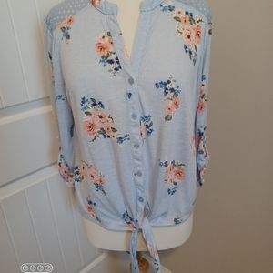 NO BOUNDARIES BLOUSE SZ XL (15-17)